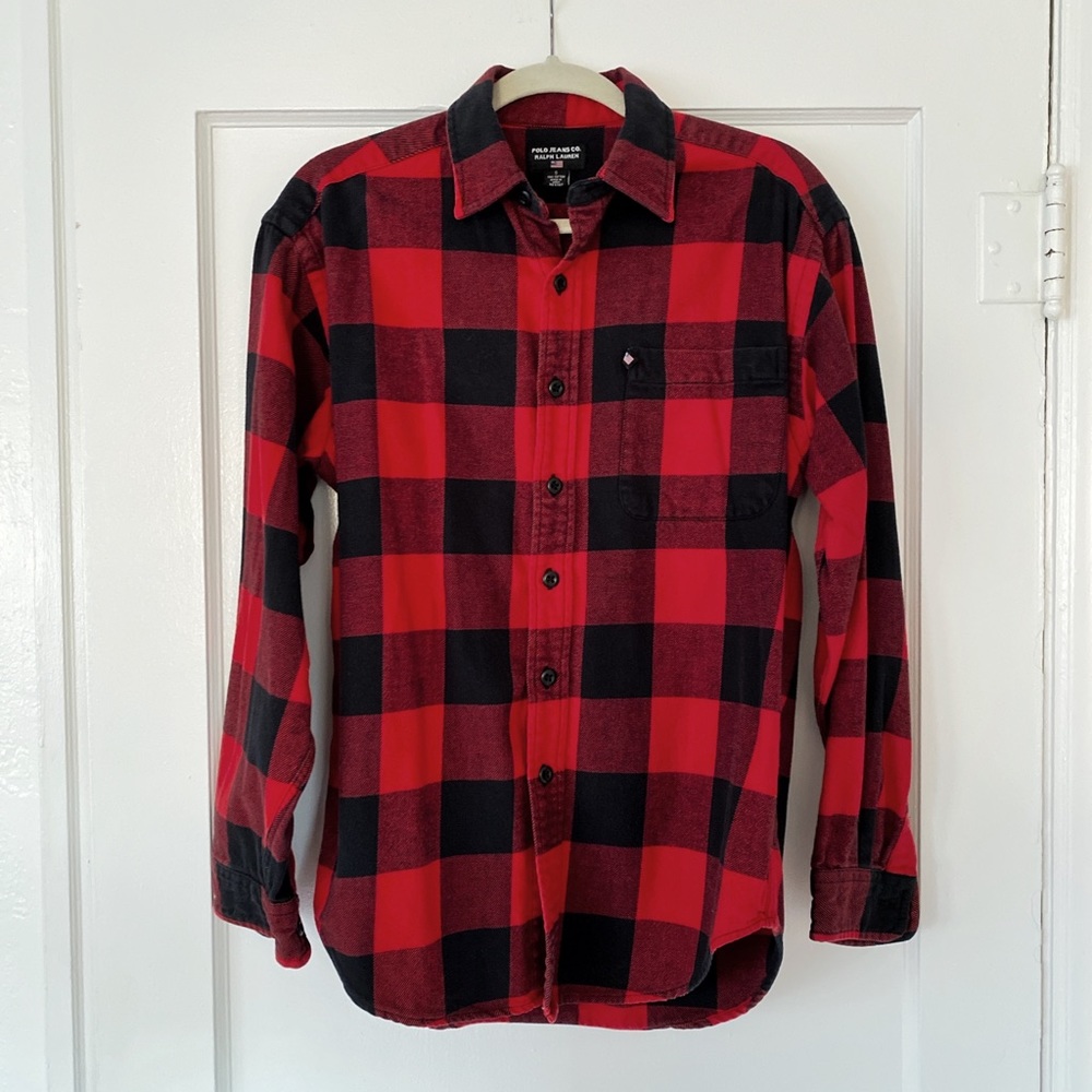 Polo Ralph Lauren classic red flannel